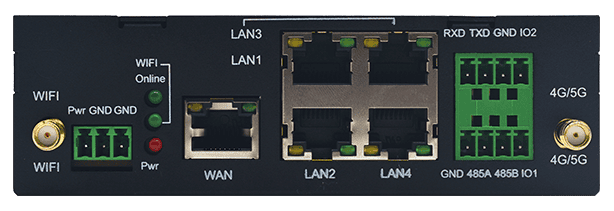 CM520-57X系列 5G/4G/3G五口網(wǎng)關 車載WiFi路由器